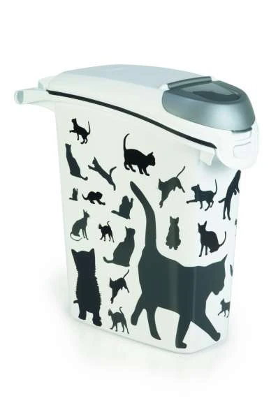 Beeztees Container Silhouette Cat, 23 Liter 3 Beeztees Container Silhouette Cat, 23 Liter