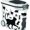 Beeztees Container Silhouette Cat, 35 Liter -Heimtierbedarf Geschäft 0412014 600x600