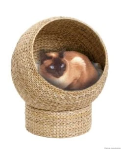 Karlie Banana-Leaf DeLuxe Katzen-Schlafhöhle, 61x47cm