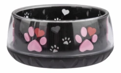 EHASO 3D Futternapf Mit Pfotenmotiv | 450 Ml