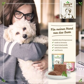 Betty's Landhausküche Mit Rentier & Kartoffel 6 X 400g Für Hund 6 Betty's Landhausküche Mit Rentier & Kartoffel 6 X 400g Für Hund - Image 4