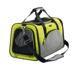 Hunter Tragetasche Kansas, Hellgrün-grau, 48x29x31cm