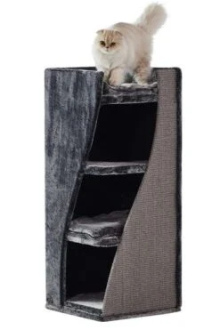 Nobby Kratzbaum KARI L | Schwarz-Meliert | 100 Cm