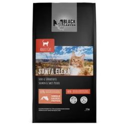 BLACK CANYON® ADULT - SANTA ELENA | Mit Lachs & Süßkartoffel | Katzenfutter