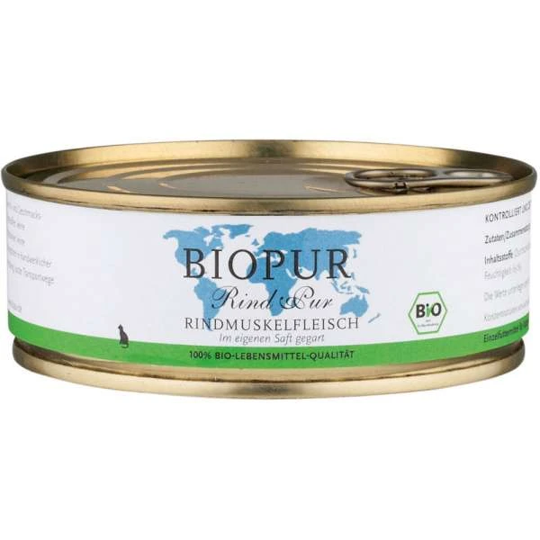 BIOPUR Cat | Mit Rindermuskelfleisch | 6x200g Katzenfutter 3 BIOPUR Cat | Mit Rindermuskelfleisch | 6x200g Katzenfutter