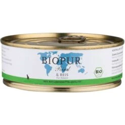 BIOPUR Cat | Mit Rind & Reis |Glutenfrei | 6x200g