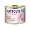 Kattovit Diabetes | Mit Huhn | 12x185g Katzenfutter -Heimtierbedarf Geschäft Kattovit Dose Feline Diet Diabetes Gewicht Huhn 185g 600x600