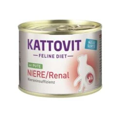 Kattovit Niere Renal | Mit Pute | 12x185g Katzenfutter