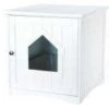 Trixie Katzenhaus | Weiß -Heimtierbedarf Geschäft Katzenhaus lackiert 40290 600x600