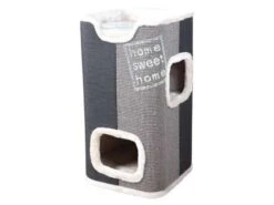 Trixie Cat Tower Jorge | Anthrazit/lichtgrau/grau