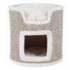 Trixie Cat Tower Ria | Lichtgrau-natur