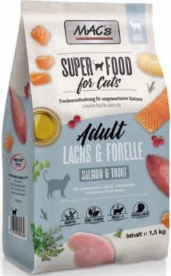 MACs Cat Adult | Mit Lachs & Forelle | Katzenfutter
