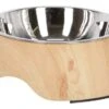 KERBL Melaminnapf Wood | 450ml -Heimtierbedarf Geschäft Melaminnapf wood 600x600