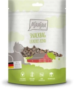 Mjamjam Snackbag | Mit Lamm | 8x 125 G Katzensnack