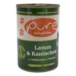PURE Cat | Mit Lamm & Kaninchen | 6 X 400g Glutenfreies Katzenfutter