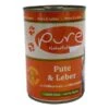 PURE Cat | Mit Pute & Leber | 6 X 400g Glutenfreies Katzenfutter -Heimtierbedarf Geschäft PURE Cat Pute Leb GluFr 400gD 600x600