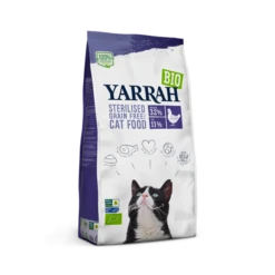 Yarrah Cat | Für Sterilisierte Katzen | Getreidefreies BIO Katzenfutter