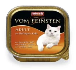 Animonda Vom Feinsten Adult-Cat | Mit Geflügel & Nudeln | 32x 100g
