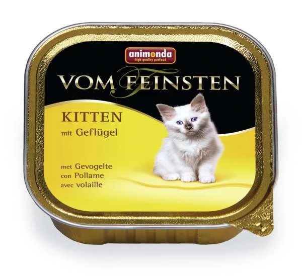 Animonda Vom Feinsten Kitten | Mit Geflügel | 32 X100g 3 Animonda Vom Feinsten Kitten | Mit Geflügel | 32 X100g