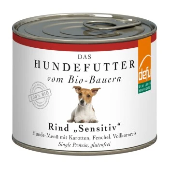 Defu Hunde-Menü Sensitiv 12x200g Rind 3 Defu Hunde-Menü Sensitiv 12x200g Rind