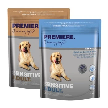 PREMIERE Sensitive Adult Probierpaket 2x1kg 3 PREMIERE Sensitive Adult Probierpaket 2x1kg