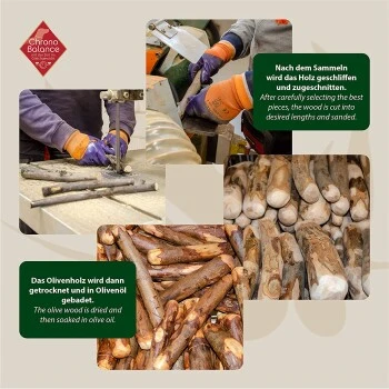 ChronoBalance Olivenholz (M) 2er Paket 5 ChronoBalance Olivenholz (M) 2er Paket - Image 3
