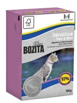 Bozita Feline Function | Sensitive Hair & Skin | 16x190g