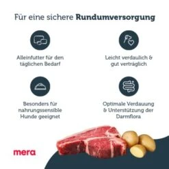 MERA Pure Sensitive Fresh Meat Rind & Kartoffel 4 Kg -Heimtierbedarf Geschäft e0c12e50a6446560c87d52f06d9901c404335456 1286913 5