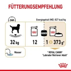 ROYAL CANIN Labrador Retriever Adul Stückchen In Soße 10x140g -Heimtierbedarf Geschäft e1b9aa69501dfa69aba07a4197757f547480d88b c0052012c545f677414535f1cd3590ef4b841f2f