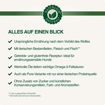 REAL NATURE WILDERNESS Junior True Country Huhn & Lachs 6x800 G 5 REAL NATURE WILDERNESS Junior True Country Huhn & Lachs 6x800 G - Image 3