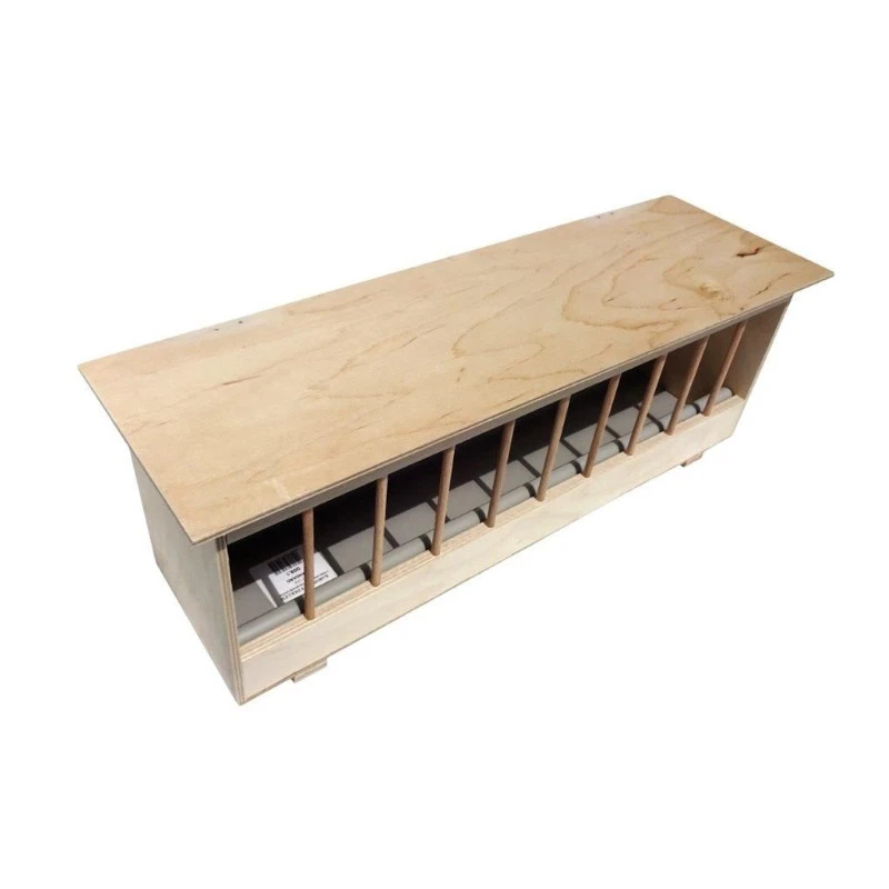 Futterrinne Mit Deckel Inkl. Einsatz 75cm 3 Futterrinne Mit Deckel Inkl. Einsatz 75cm