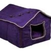 Trixie Kuschelhöhle Hilla, 35x30x40cm -Heimtierbedarf Geschäft kuschelh hle hilla lila 600x600