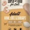 MACs Superfood Pouches | Mit Huhn, Ente & Shrimps | 12x100g Katzenfutter -Heimtierbedarf Geschäft macs superfood ente shrimps katzenfutter pouches 600x600