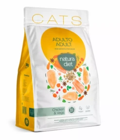 Natura Diet CAT Adult Chicken | Mit Hühnchen | Katzenfutter