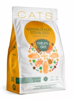 Natura Diet CAT Sterelized Chicken | Mit Hühnchen | Katzenfutter