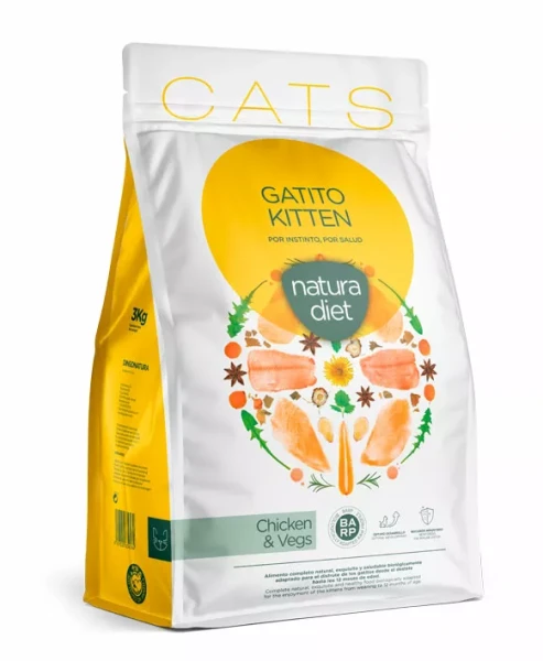 Natura Diet CAT Kitten Chicken | Mit Hühnchen | Katzenfutter 3 Natura Diet CAT Kitten Chicken | Mit Hühnchen | Katzenfutter