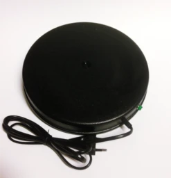 Tränkenwärmer Flach Schwarz 20W Ø 25cm