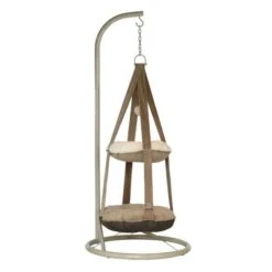 Happy House Trapez Cute Pets | Taupe | Für Katzen